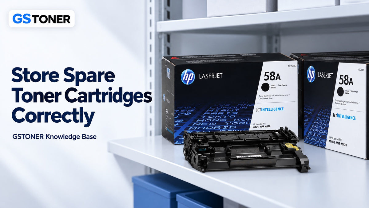 How to Store Spare Toner Cartridges Correctly