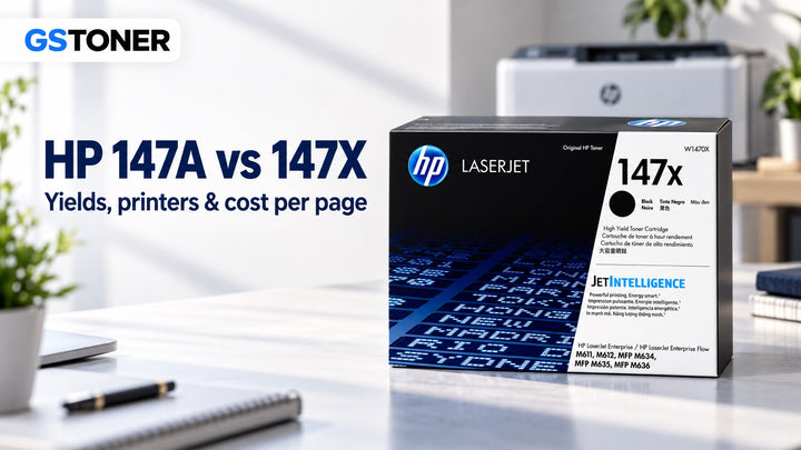 HP 147A vs 147X Toner: Yields, Printers & Cost Per Page