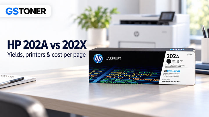 HP 202A vs 202X Toner: Yields, Printers & Cost Per Page