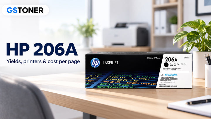 HP 206A Toner Guide: Colors, Yields, Printers & Packs