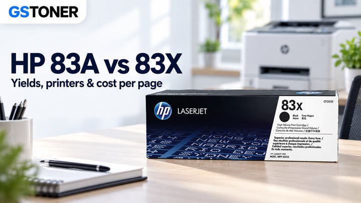HP 83A vs 83X Toner: Yields, Printers & Cost Per Page
