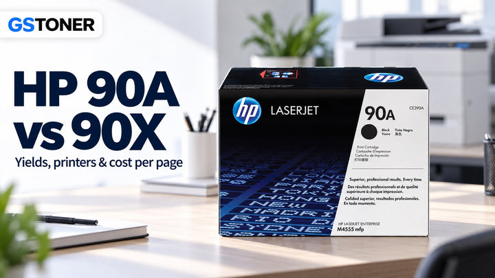 HP 90A vs 90X Toner: Yields, Printers & Cost Per Page
