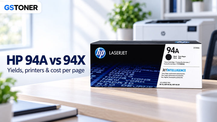 HP 94A vs 94X Toner: Yields, Printers & Cost Per Page