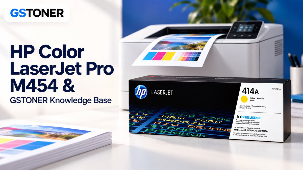 HP Color LaserJet Pro M454 & M479 Toner Guide