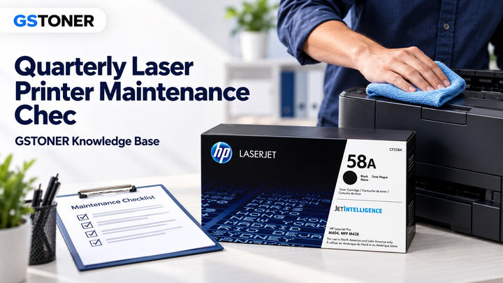 Quarterly Laser Printer Maintenance Checklist