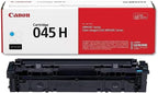Canon 045H Cyan Toner Cartridge (1245C001) — genuine Canon original, factory sealed box