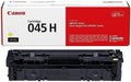 Canon 045H Yellow Toner Cartridge (1243C001) — genuine Canon original, factory sealed box