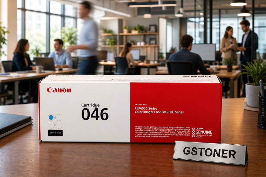 Canon 046 Cyan Toner Cartridge — GS TONER studio photo