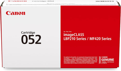Canon 052 Toner Cartridge (2199C002) — genuine Canon original, factory sealed box
