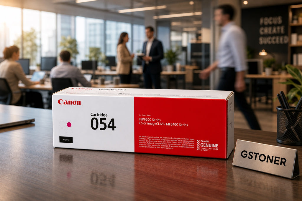 Canon 054 Magenta Toner Cartridge — GS TONER studio photo