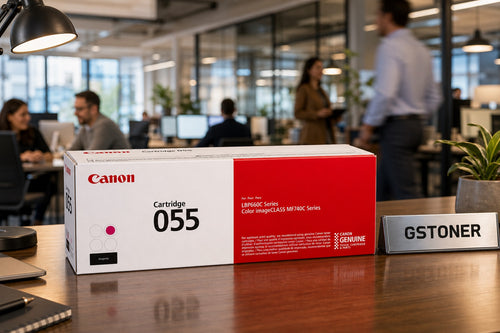 Canon 055 Magenta Toner Cartridge — GS TONER studio photo