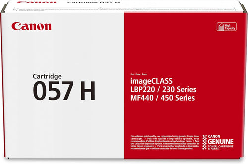 Canon 057H Toner Cartridge (3010C001) — genuine Canon original, factory sealed box