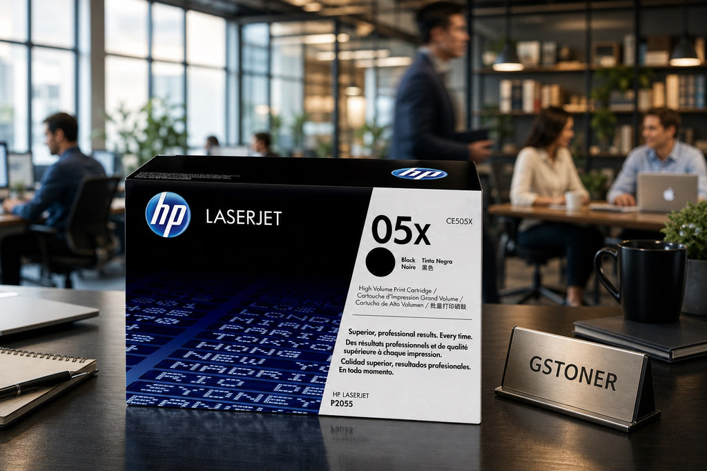 HP 05X Toner Cartridge — GS TONER studio photo