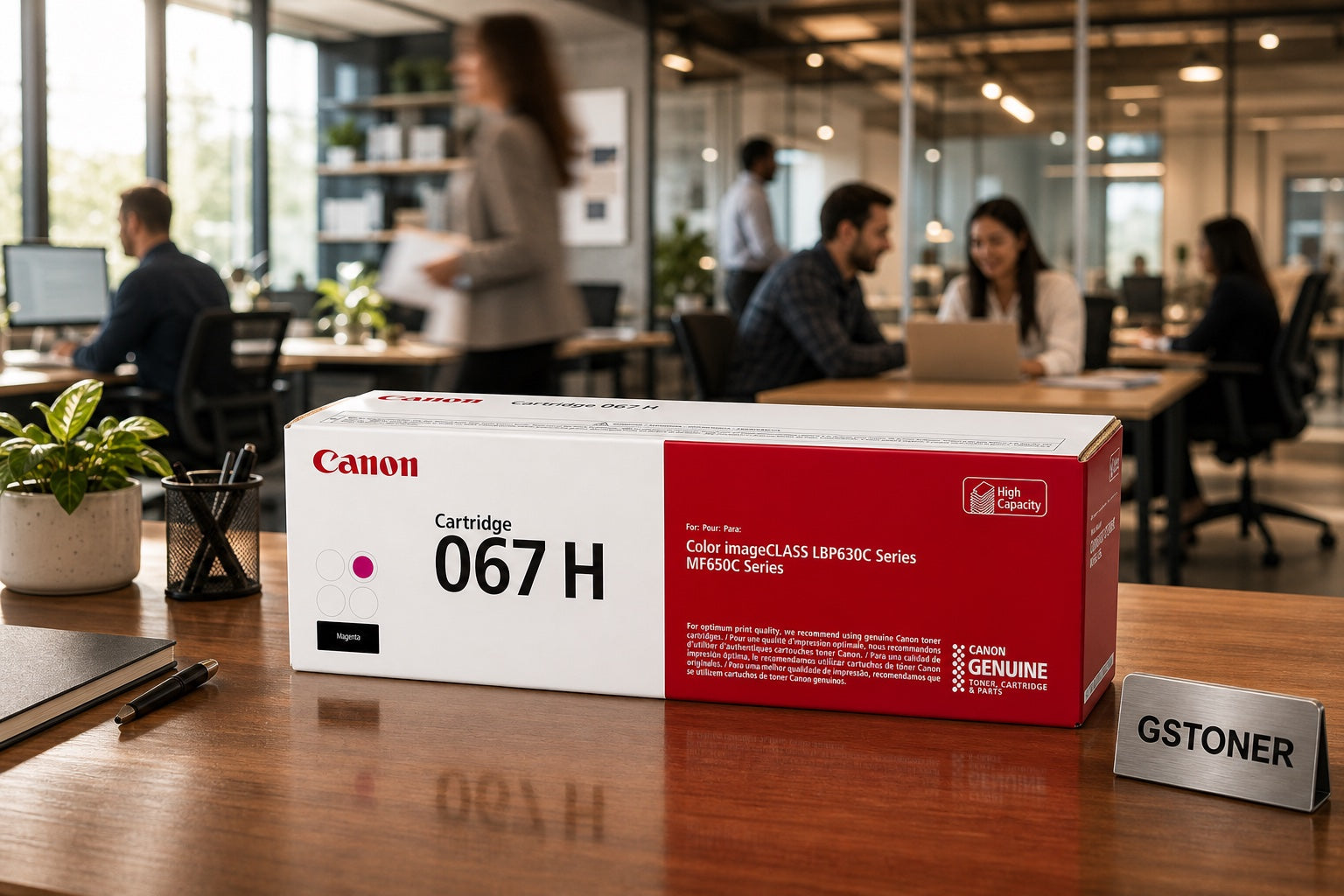 Canon 067H Magenta Toner Cartridge — GS TONER studio photo