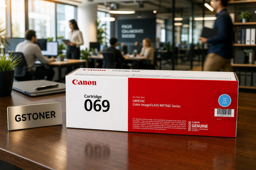 Canon 069 Cyan Toner Cartridge — GS TONER studio photo