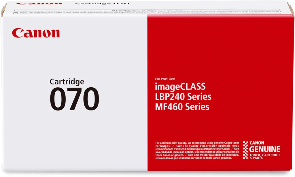 Canon 070 Toner Cartridge (5639C001) — genuine Canon original, factory sealed box