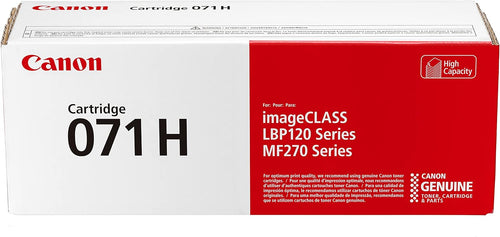 Canon 071H Toner Cartridge (5646C001) — genuine Canon original, factory sealed box