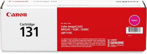 Canon 131 Magenta Toner Cartridge (6270B001) — genuine Canon original, factory sealed box
