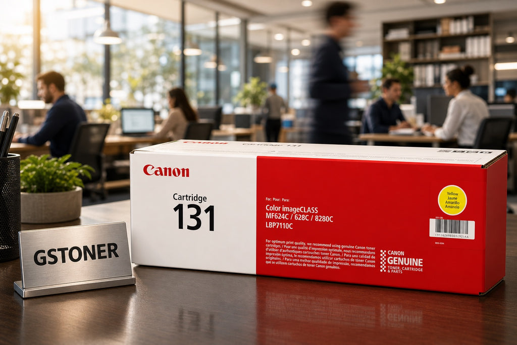 Canon 131 Yellow Toner Cartridge — GS TONER studio photo