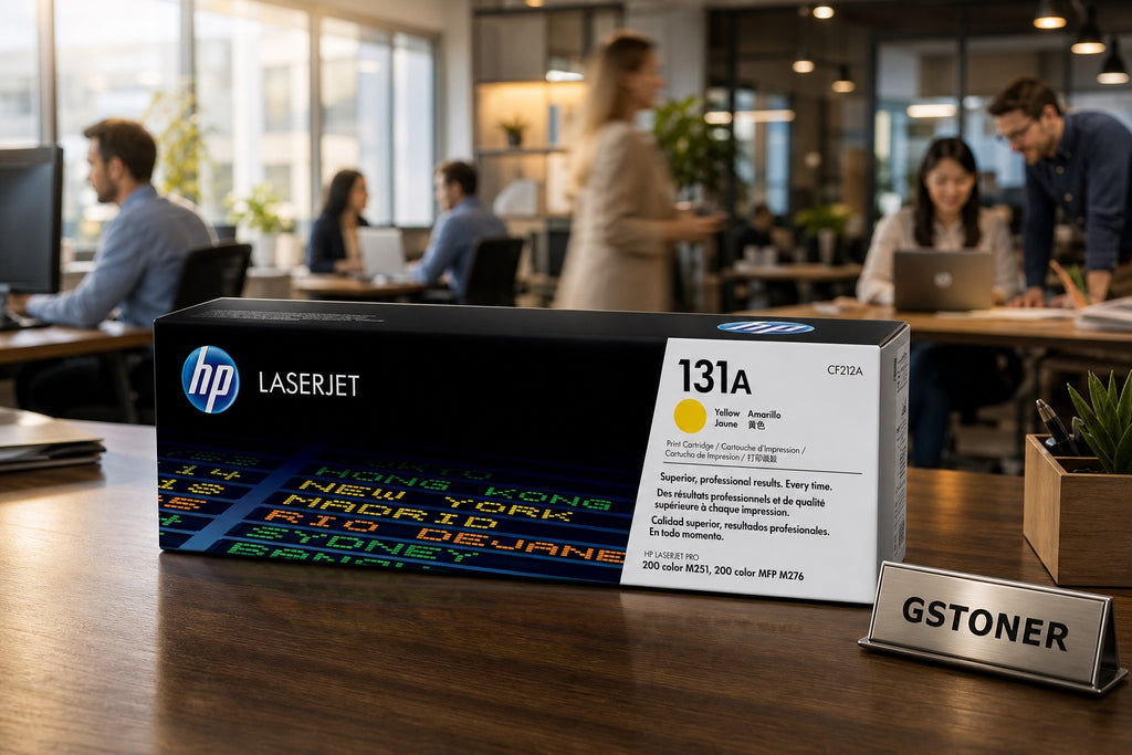 HP 131A Yellow Toner Cartridge - GSTONER