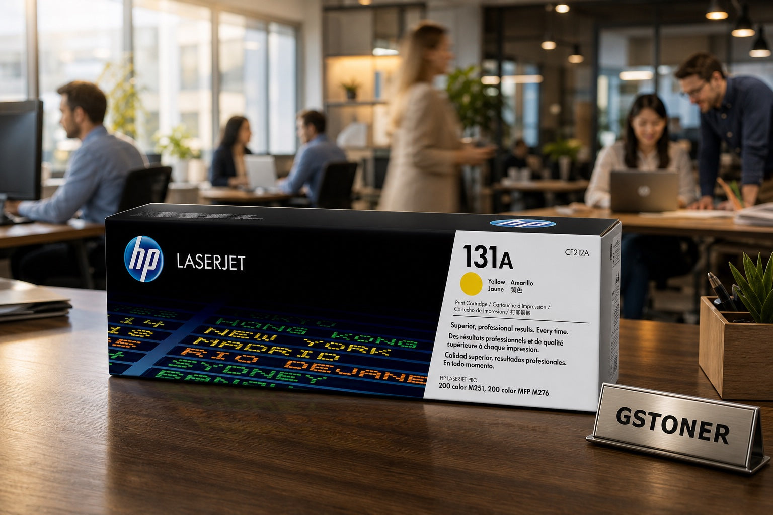 HP 131A Yellow Toner Cartridge - GSTONER