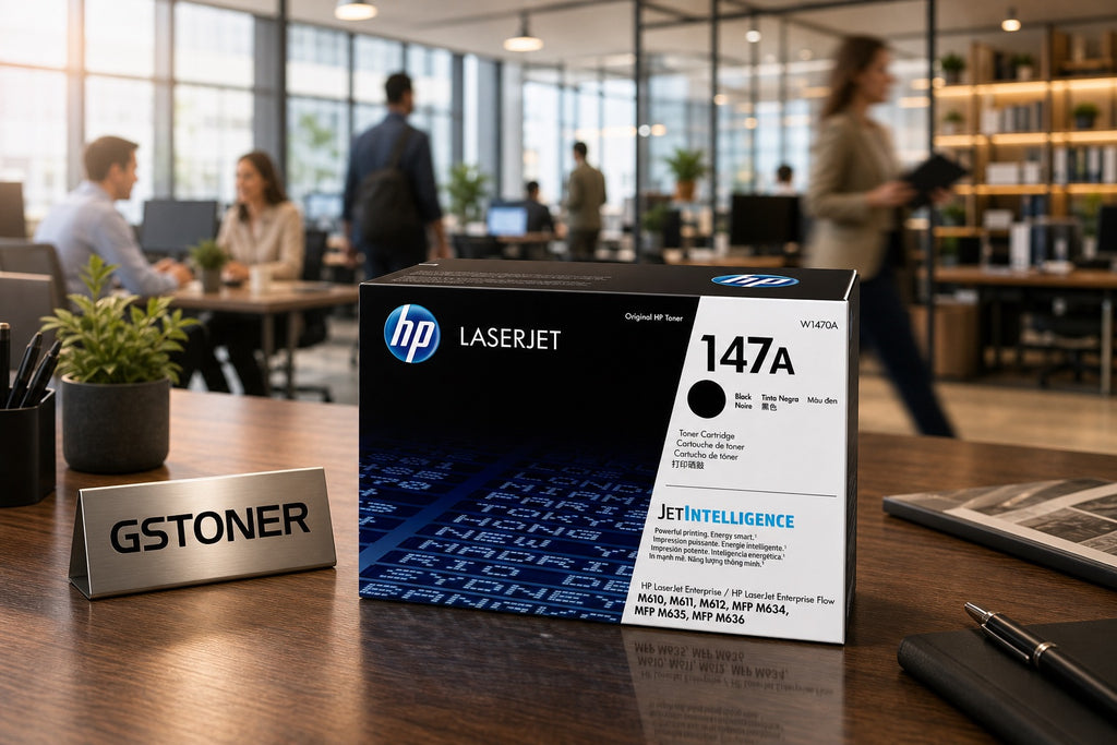 HP 147A Toner Cartridge — GS TONER studio photo