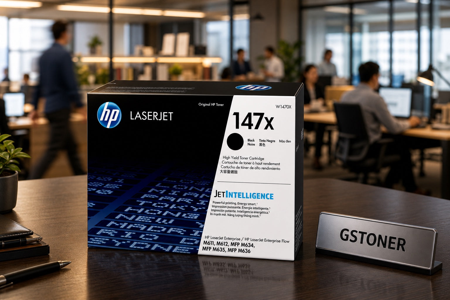 HP 147X Toner Cartridge — GS TONER studio photo