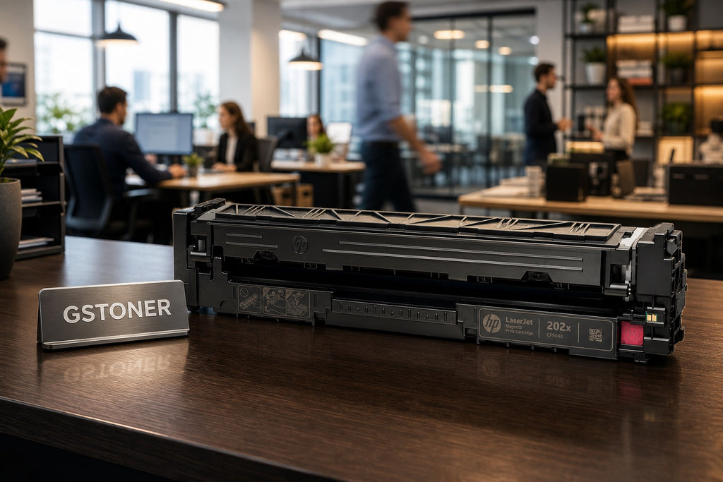 HP 202X Magenta Toner Cartridge — GS TONER studio photo