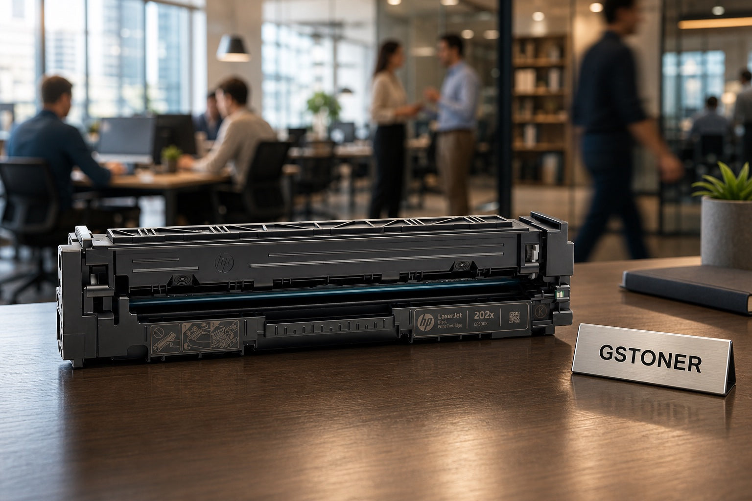 HP 202X Toner Cartridge — GS TONER studio photo