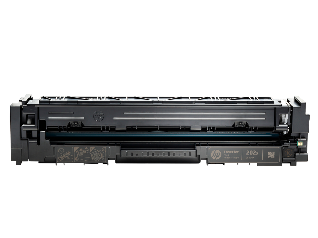HP 202X Toner Cartridge (CF500X) — genuine HP original, factory sealed box