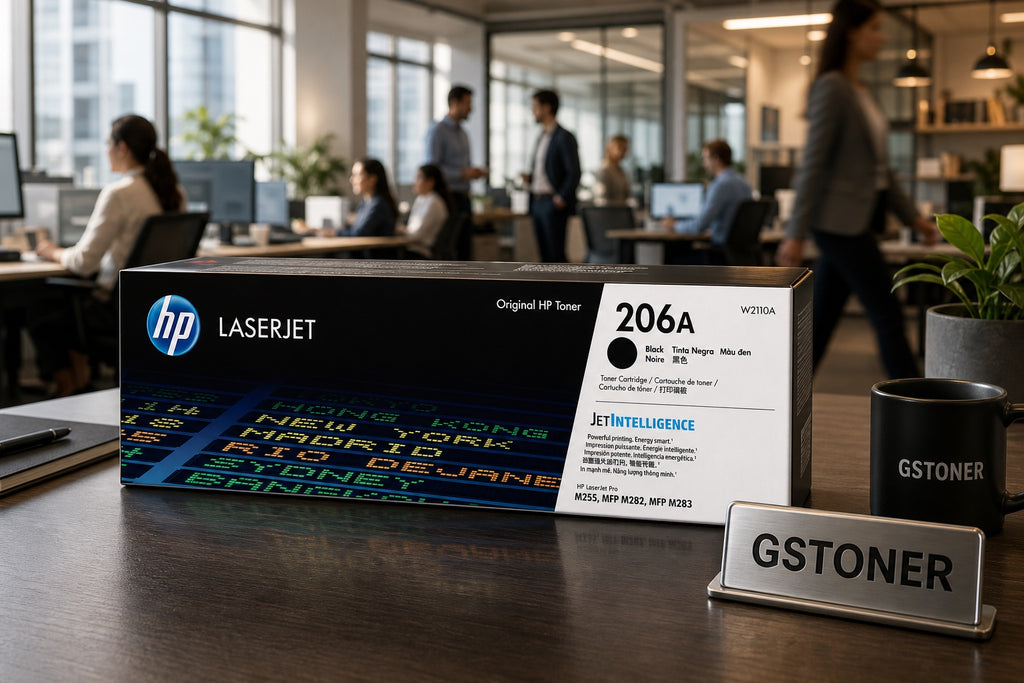 HP 206A Toner Cartridge — GS TONER studio photo