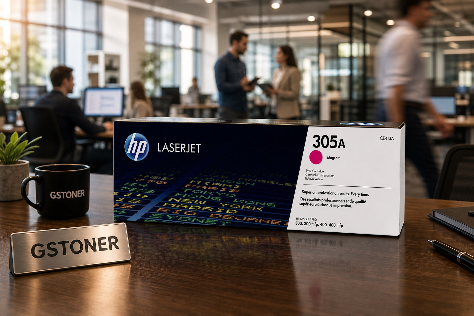 HP 305A Magenta Toner Cartridge - GSTONER