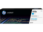 HP 410X Cyan Toner Cartridge (CF411X) — genuine HP original, factory sealed box