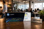 HP 410X Yellow Toner Cartridge — GS TONER studio photo