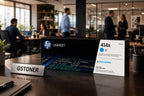 HP 414X Cyan Toner Cartridge — GS TONER studio photo