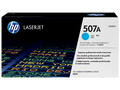 HP 507A Cyan Toner Cartridge (CE401A) — genuine HP original, factory sealed box