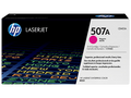 HP 507A Magenta Toner Cartridge (CE403A) — genuine HP original, factory sealed box