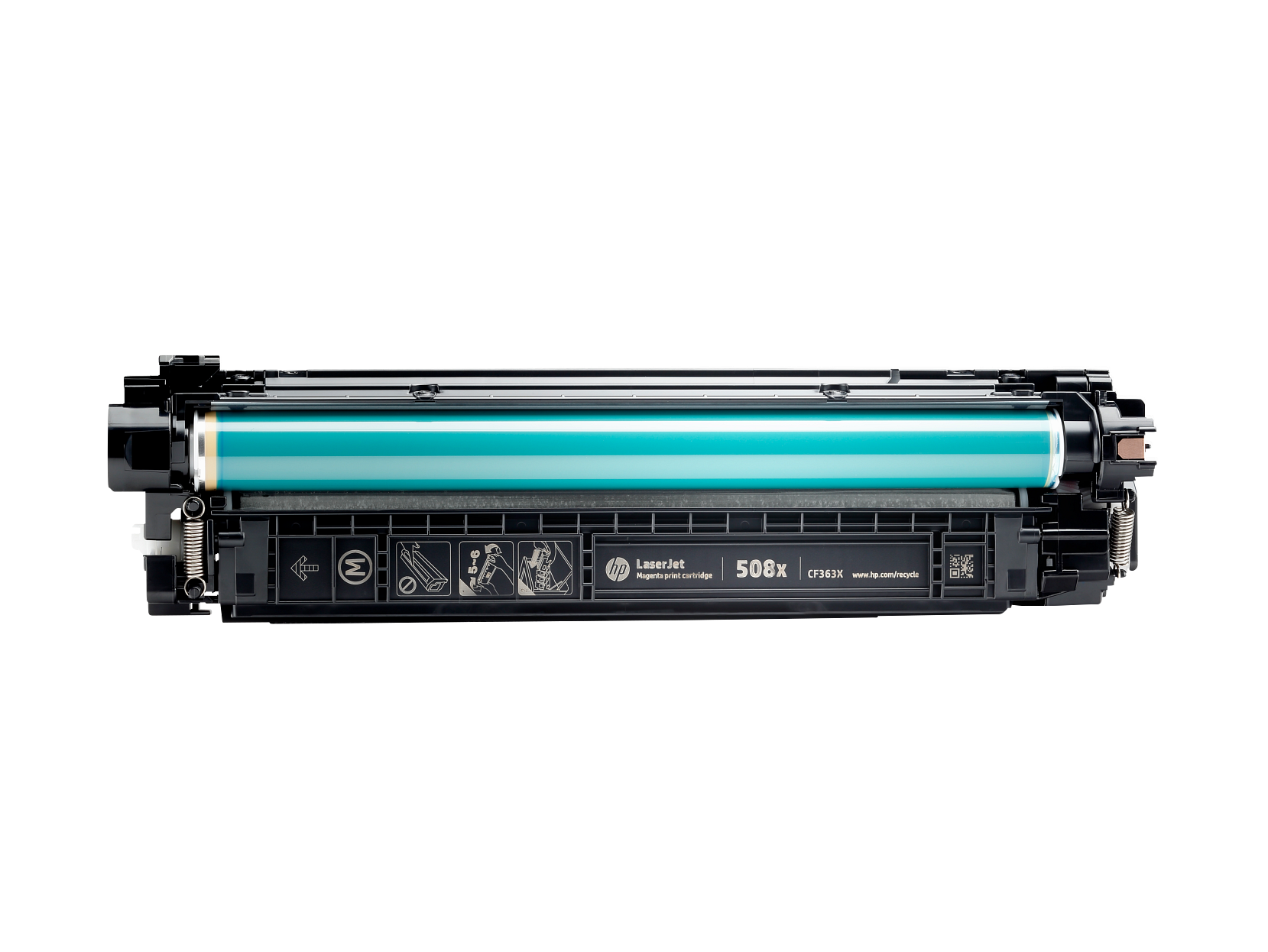 HP 508X Magenta Toner Cartridge (CF363X) — genuine HP original, factory sealed box