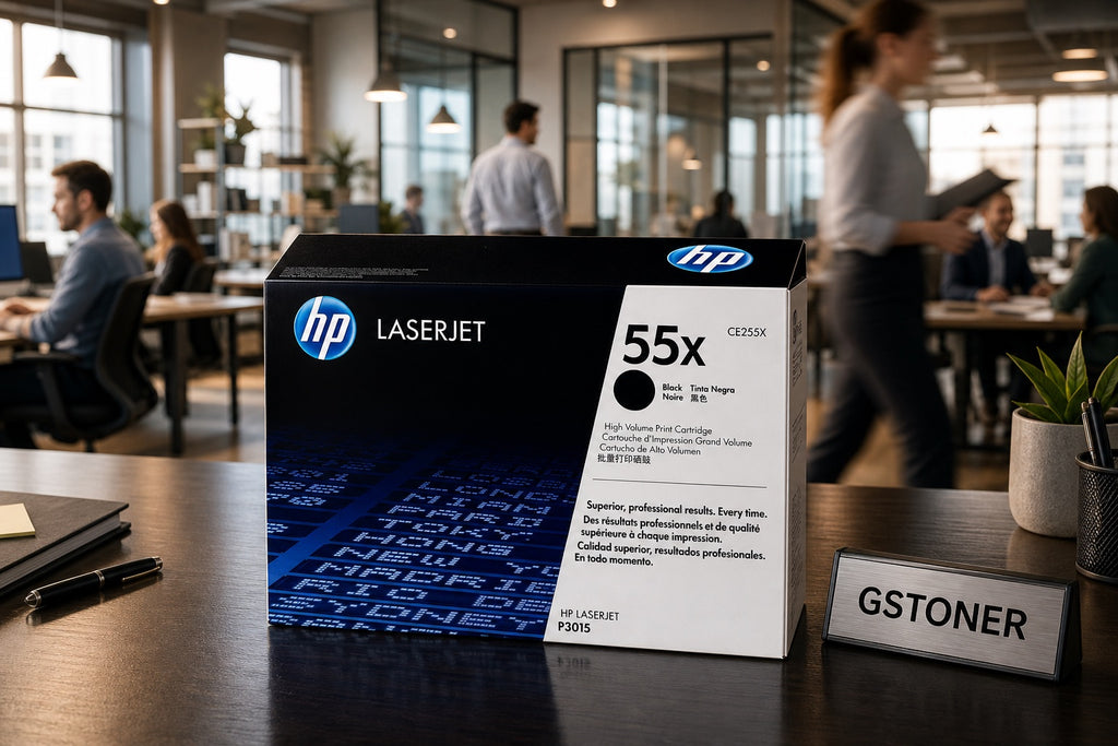 HP 55X Toner Cartridge — GS TONER studio photo