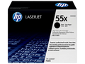 HP 55X Toner Cartridge (CE255X) — genuine HP original, factory sealed box