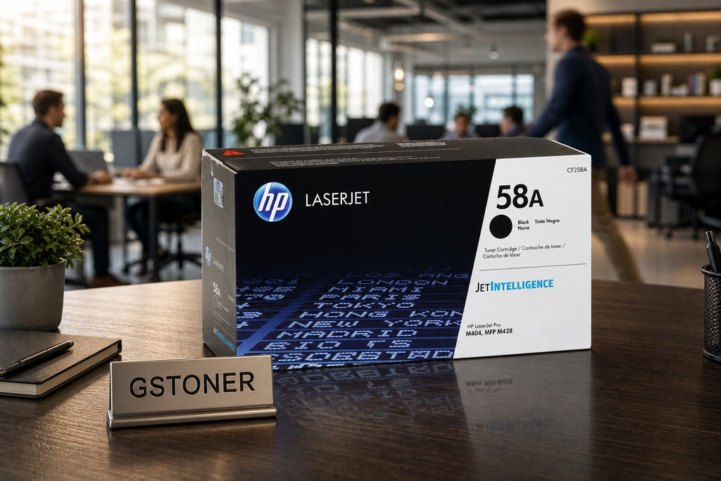 HP 58A Toner Cartridge — GS TONER studio photo