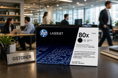HP 80X Toner Cartridge — GS TONER studio photo