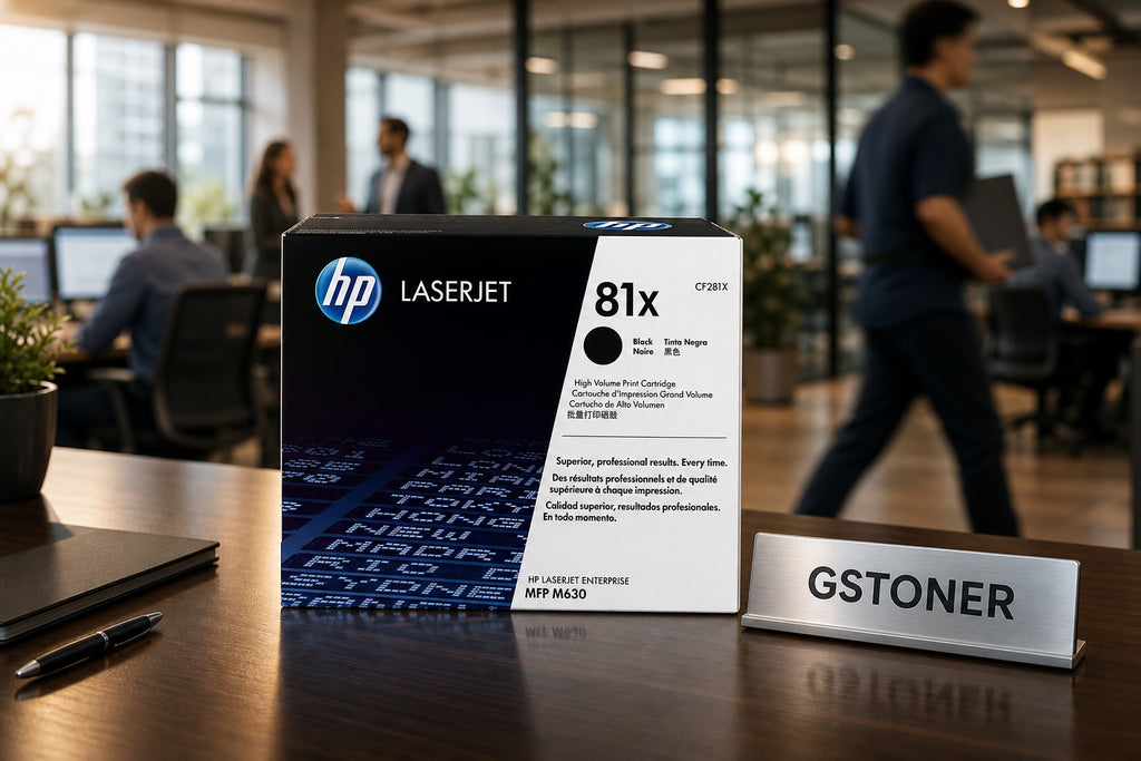 HP 81X Toner Cartridge — GS TONER studio photo