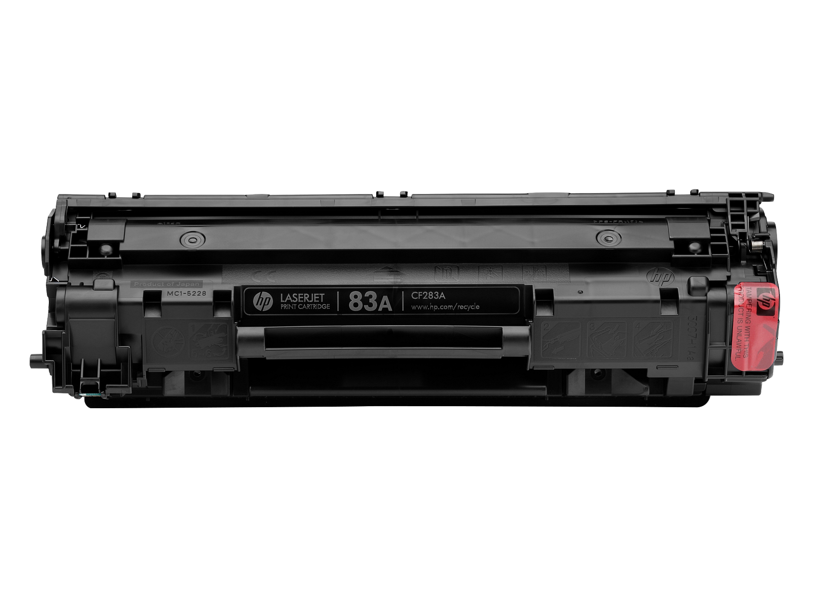 HP 83A Toner Cartridge (CF283A) — genuine HP original, factory sealed box