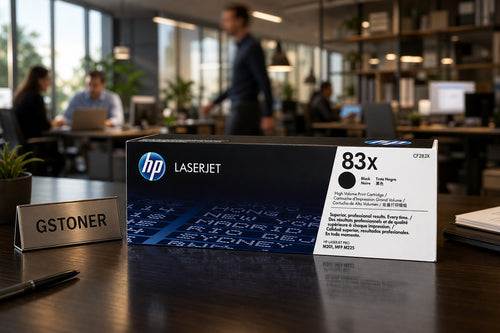 HP 83X Toner Cartridge — GS TONER studio photo