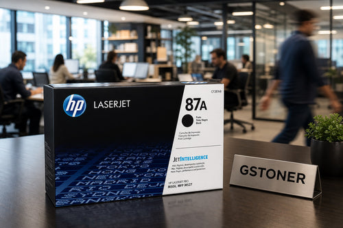 HP 87A Toner Cartridge — GS TONER studio photo