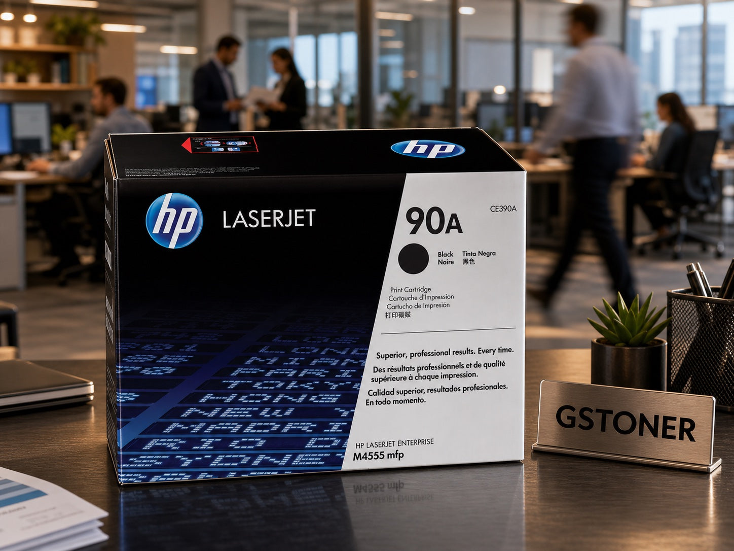 HP 90A Toner Cartridge — GS TONER studio photo