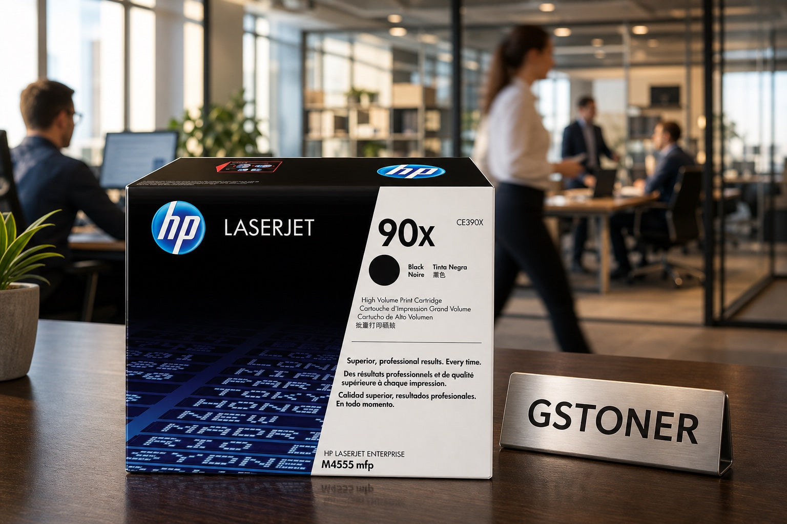 HP 90X Toner Cartridge — GS TONER studio photo