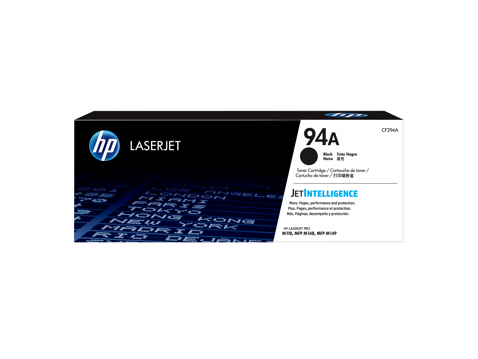 HP 94A Toner Cartridge (CF294A) — genuine HP original, factory sealed box