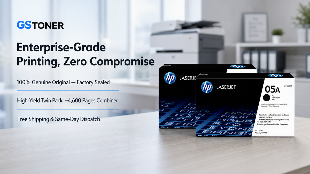 HP 05A Toner Cartridge 2-Pack — GS Toner